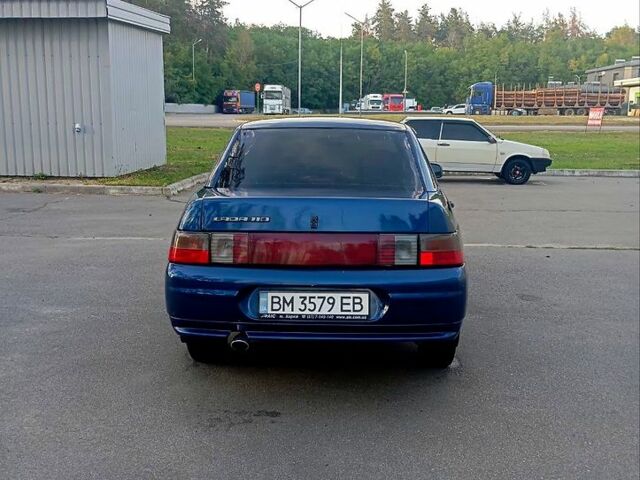 Синий ВАЗ 2110, объемом двигателя 1.6 л и пробегом 172 тыс. км за 2300 $, фото 4 на Automoto.ua