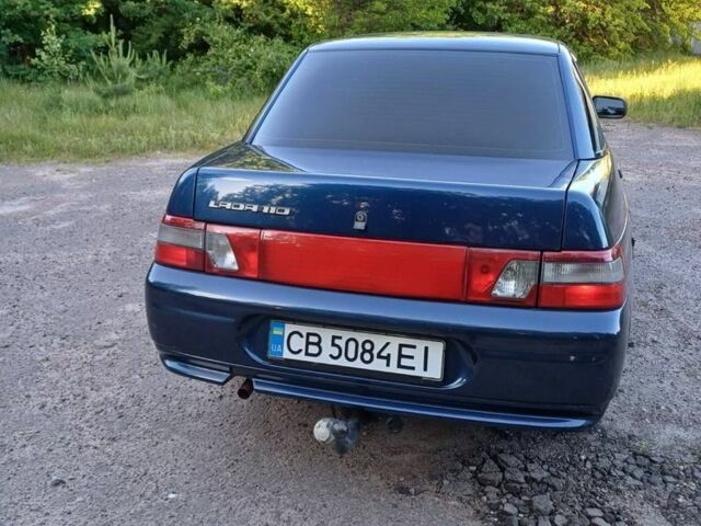 Синий ВАЗ 2110, объемом двигателя 1.6 л и пробегом 89 тыс. км за 3150 $, фото 5 на Automoto.ua