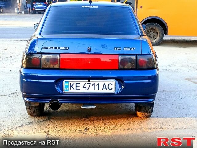 Синий ВАЗ 2110, объемом двигателя 1.6 л и пробегом 128 тыс. км за 2500 $, фото 5 на Automoto.ua