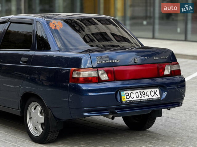 Синий ВАЗ 2110, объемом двигателя 1.6 л и пробегом 115 тыс. км за 2600 $, фото 15 на Automoto.ua