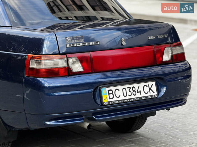 Синий ВАЗ 2110, объемом двигателя 1.6 л и пробегом 115 тыс. км за 2550 $, фото 6 на Automoto.ua