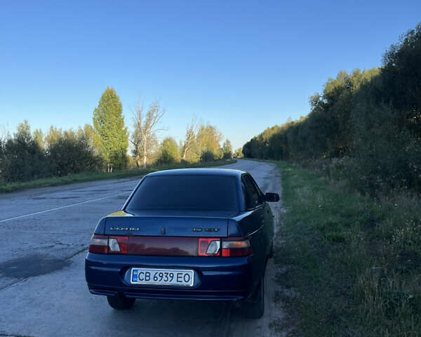 Синий ВАЗ 2110, объемом двигателя 1.6 л и пробегом 254 тыс. км за 2200 $, фото 6 на Automoto.ua