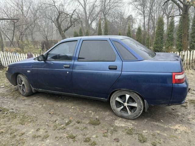 Синий ВАЗ 2110, объемом двигателя 1.6 л и пробегом 90 тыс. км за 1900 $, фото 3 на Automoto.ua