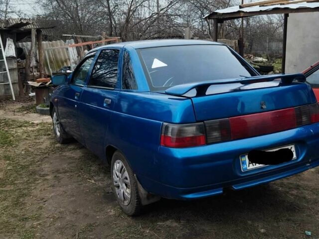 Синий ВАЗ 2110, объемом двигателя 1.6 л и пробегом 100 тыс. км за 1774 $, фото 1 на Automoto.ua