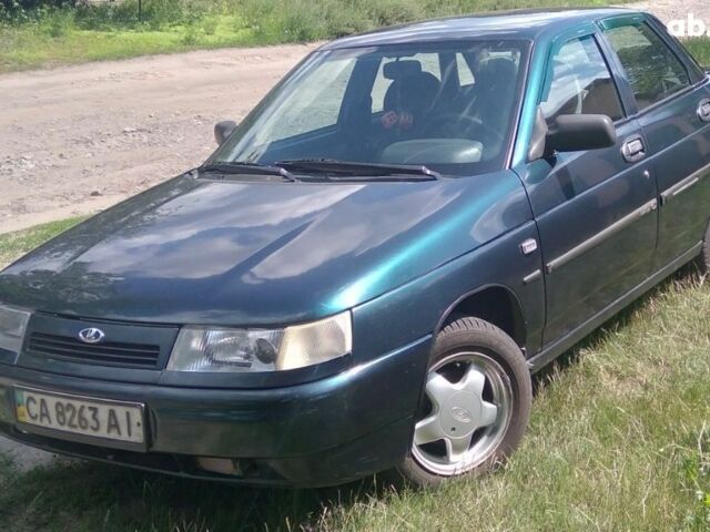 Зелений ВАЗ 2110, об'ємом двигуна 1.6 л та пробігом 123 тис. км за 3600 $, фото 1 на Automoto.ua