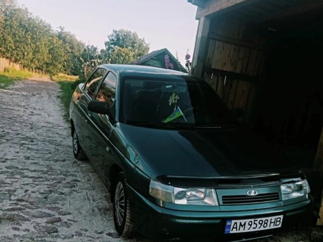 Зелений ВАЗ 2110, об'ємом двигуна 1.6 л та пробігом 100 тис. км за 2200 $, фото 3 на Automoto.ua