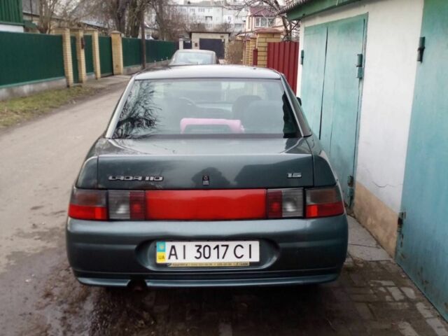 Зеленый ВАЗ 2110, объемом двигателя 1.6 л и пробегом 158 тыс. км за 1700 $, фото 3 на Automoto.ua