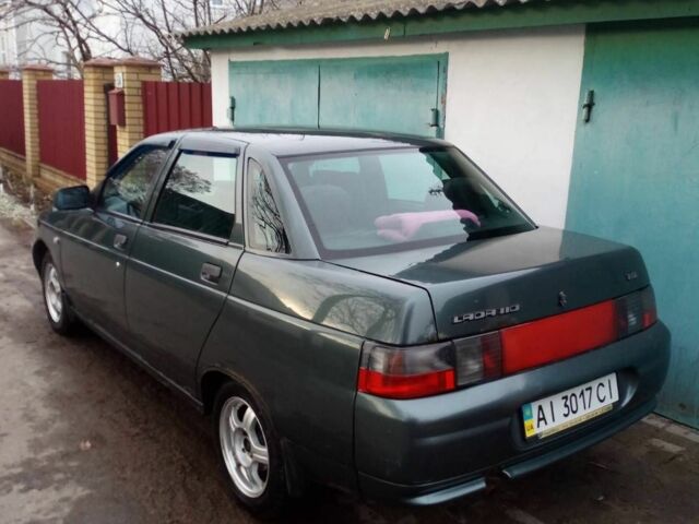 Зеленый ВАЗ 2110, объемом двигателя 1.6 л и пробегом 158 тыс. км за 1700 $, фото 2 на Automoto.ua