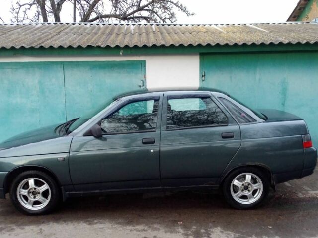 Зеленый ВАЗ 2110, объемом двигателя 1.6 л и пробегом 158 тыс. км за 1700 $, фото 1 на Automoto.ua