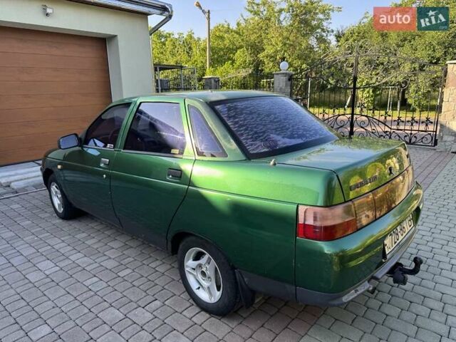 Зеленый ВАЗ 2110, объемом двигателя 1.5 л и пробегом 377 тыс. км за 1500 $, фото 2 на Automoto.ua