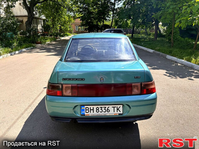 Зеленый ВАЗ 2110, объемом двигателя 1.5 л и пробегом 200 тыс. км за 1250 $, фото 10 на Automoto.ua