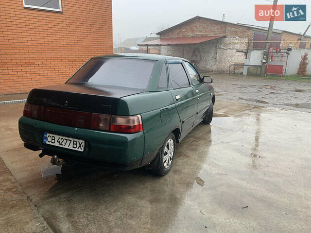 Зеленый ВАЗ 2110, объемом двигателя 1.5 л и пробегом 300 тыс. км за 600 $, фото 3 на Automoto.ua