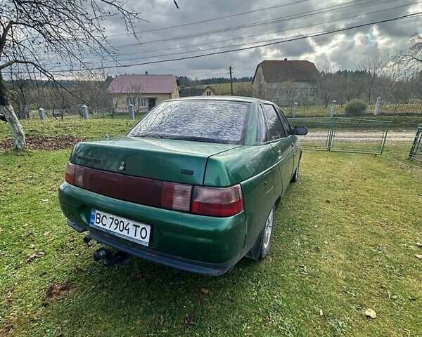 Зеленый ВАЗ 2110, объемом двигателя 1.5 л и пробегом 370 тыс. км за 1700 $, фото 1 на Automoto.ua