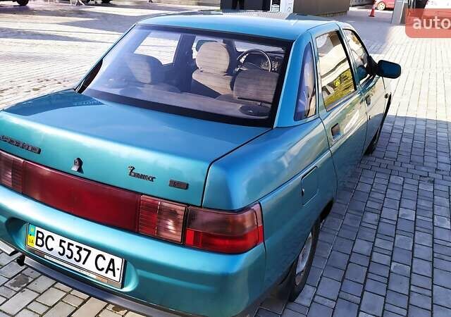 Зеленый ВАЗ 2110, объемом двигателя 1.5 л и пробегом 186 тыс. км за 1299 $, фото 8 на Automoto.ua