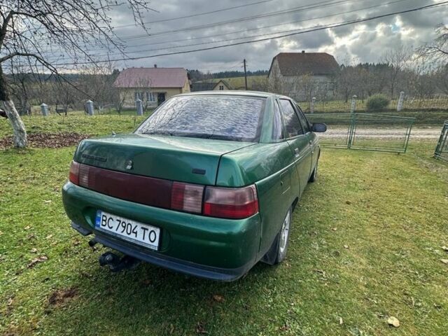 Зеленый ВАЗ 2110, объемом двигателя 1.5 л и пробегом 370 тыс. км за 1700 $, фото 3 на Automoto.ua