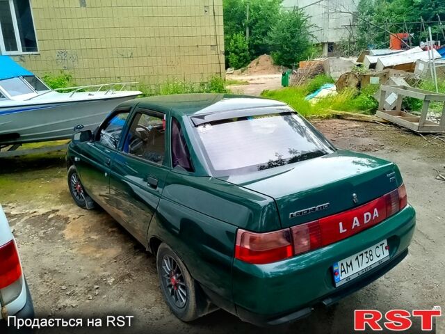 Зелений ВАЗ 2110, об'ємом двигуна 1.5 л та пробігом 320 тис. км за 1850 $, фото 1 на Automoto.ua