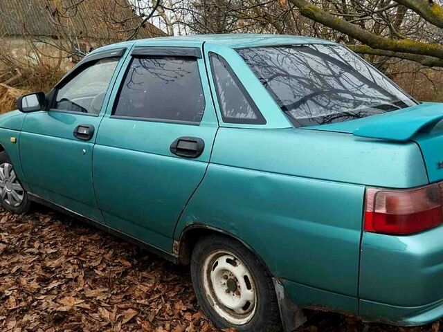 Зелений ВАЗ 2110, об'ємом двигуна 1.5 л та пробігом 196 тис. км за 1200 $, фото 1 на Automoto.ua