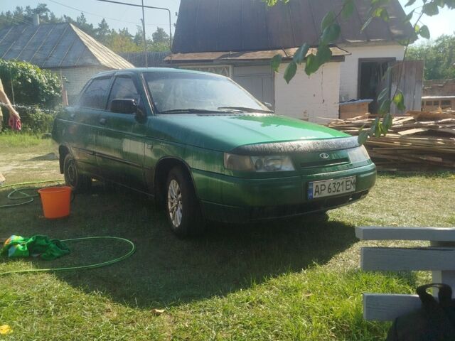 Зеленый ВАЗ 2110, объемом двигателя 1.5 л и пробегом 230 тыс. км за 1000 $, фото 4 на Automoto.ua