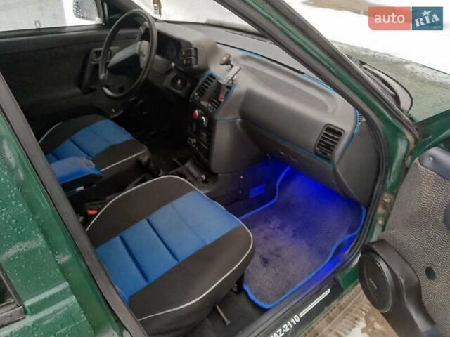 Зеленый ВАЗ 2110, объемом двигателя 1.5 л и пробегом 330 тыс. км за 1400 $, фото 12 на Automoto.ua