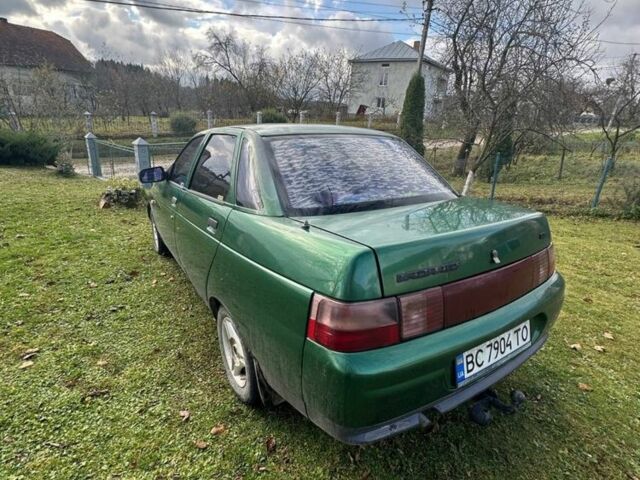 Зеленый ВАЗ 2110, объемом двигателя 1.5 л и пробегом 370 тыс. км за 1700 $, фото 4 на Automoto.ua