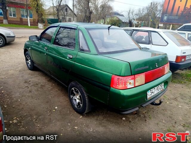 Зеленый ВАЗ 2110, объемом двигателя 1.5 л и пробегом 58 тыс. км за 1350 $, фото 5 на Automoto.ua