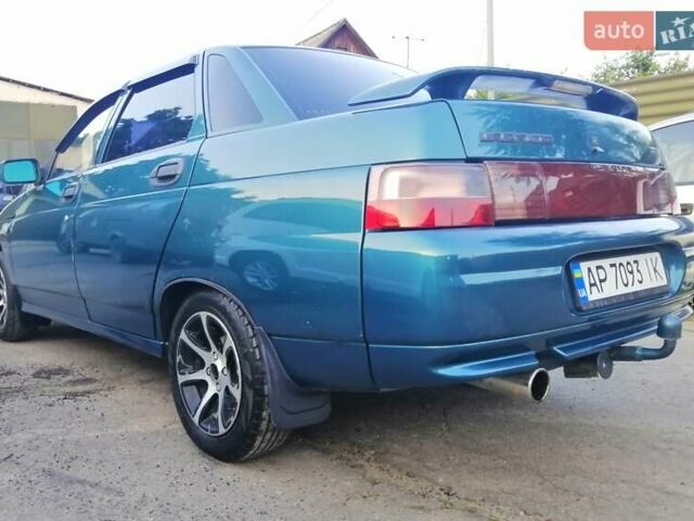 Зеленый ВАЗ 2110, объемом двигателя 1.5 л и пробегом 327 тыс. км за 1700 $, фото 1 на Automoto.ua
