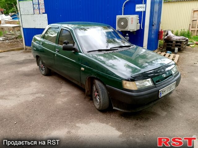 Зеленый ВАЗ 2110, объемом двигателя 1.5 л и пробегом 350 тыс. км за 1900 $, фото 6 на Automoto.ua