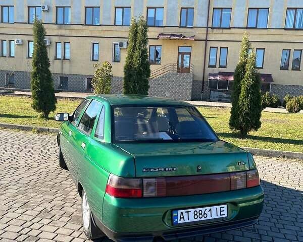 Зеленый ВАЗ 2110, объемом двигателя 1.5 л и пробегом 142 тыс. км за 2000 $, фото 1 на Automoto.ua