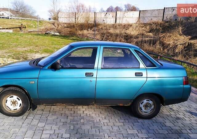 Зеленый ВАЗ 2110, объемом двигателя 1.5 л и пробегом 186 тыс. км за 1299 $, фото 3 на Automoto.ua