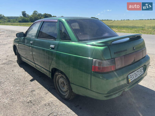Зеленый ВАЗ 2110, объемом двигателя 1.5 л и пробегом 175 тыс. км за 700 $, фото 3 на Automoto.ua
