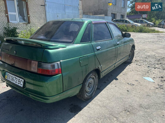 Зеленый ВАЗ 2110, объемом двигателя 1.5 л и пробегом 175 тыс. км за 700 $, фото 2 на Automoto.ua