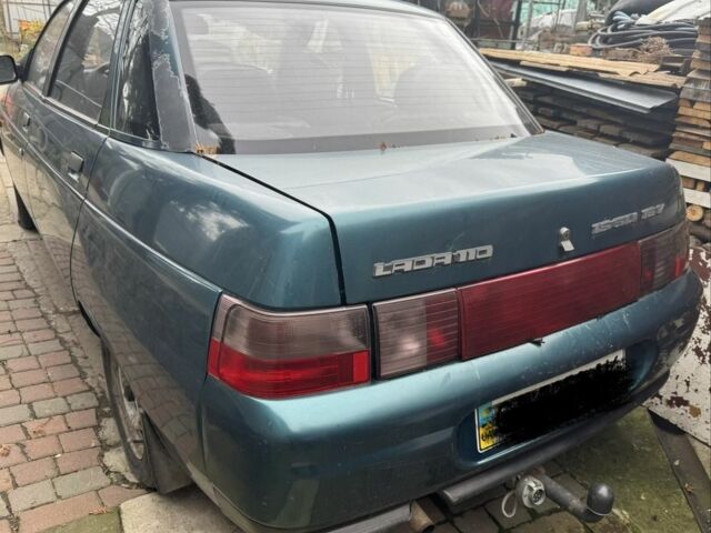 Зеленый ВАЗ 2110, объемом двигателя 1.6 л и пробегом 147 тыс. км за 1500 $, фото 2 на Automoto.ua