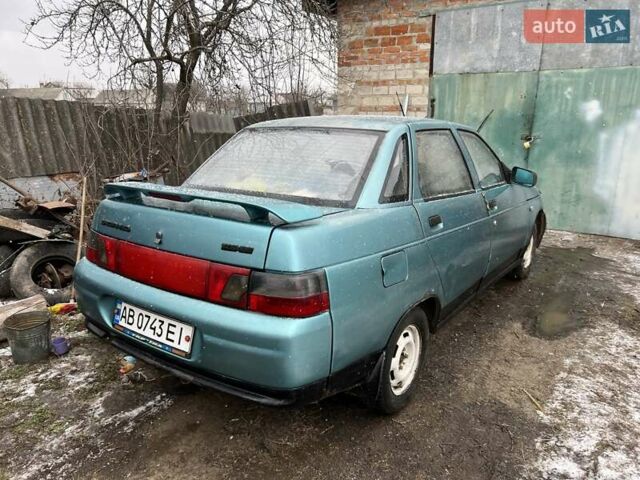 Зеленый ВАЗ 2110, объемом двигателя 1.5 л и пробегом 428 тыс. км за 1000 $, фото 2 на Automoto.ua