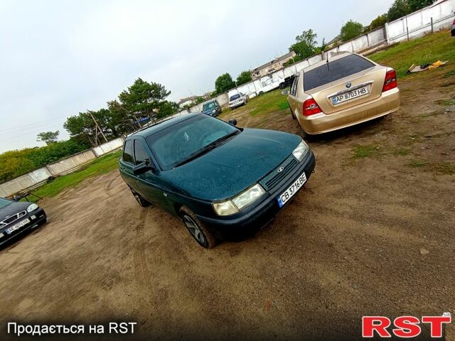 Зеленый ВАЗ 2110, объемом двигателя 1.5 л и пробегом 248 тыс. км за 1400 $, фото 8 на Automoto.ua