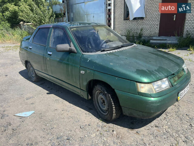 Зеленый ВАЗ 2110, объемом двигателя 1.5 л и пробегом 175 тыс. км за 700 $, фото 1 на Automoto.ua