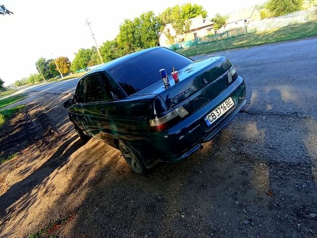 Зеленый ВАЗ 2110, объемом двигателя 1.5 л и пробегом 248 тыс. км за 1400 $, фото 2 на Automoto.ua