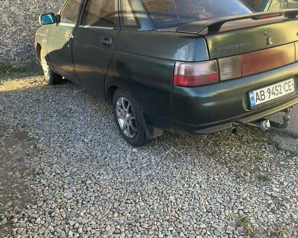 Зеленый ВАЗ 2110, объемом двигателя 1.5 л и пробегом 160 тыс. км за 1300 $, фото 2 на Automoto.ua