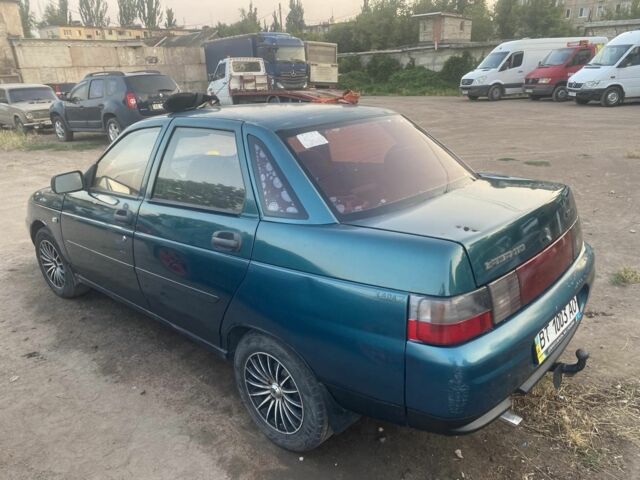 Зелений ВАЗ 2110, об'ємом двигуна 1.5 л та пробігом 150 тис. км за 1100 $, фото 1 на Automoto.ua