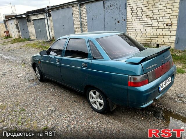 Зеленый ВАЗ 2110, объемом двигателя 1.5 л и пробегом 268 тыс. км за 2400 $, фото 1 на Automoto.ua