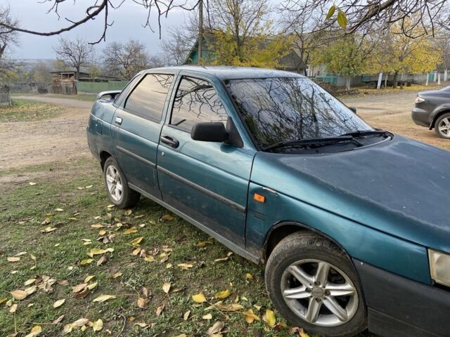 Зеленый ВАЗ 2110, объемом двигателя 1.5 л и пробегом 230 тыс. км за 1200 $, фото 1 на Automoto.ua