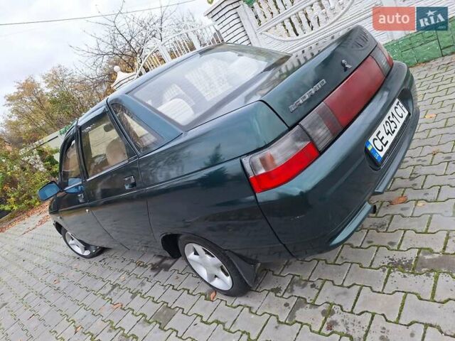 Зеленый ВАЗ 2110, объемом двигателя 1.5 л и пробегом 173 тыс. км за 850 $, фото 4 на Automoto.ua