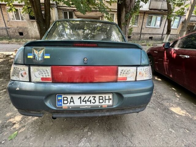 Зеленый ВАЗ 2110, объемом двигателя 1.5 л и пробегом 99 тыс. км за 1300 $, фото 1 на Automoto.ua