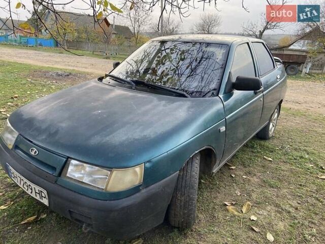 Зеленый ВАЗ 2110, объемом двигателя 1.5 л и пробегом 230 тыс. км за 1200 $, фото 5 на Automoto.ua