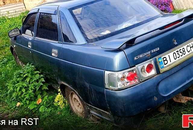 Зеленый ВАЗ 2110, объемом двигателя 1.5 л и пробегом 80 тыс. км за 1000 $, фото 7 на Automoto.ua