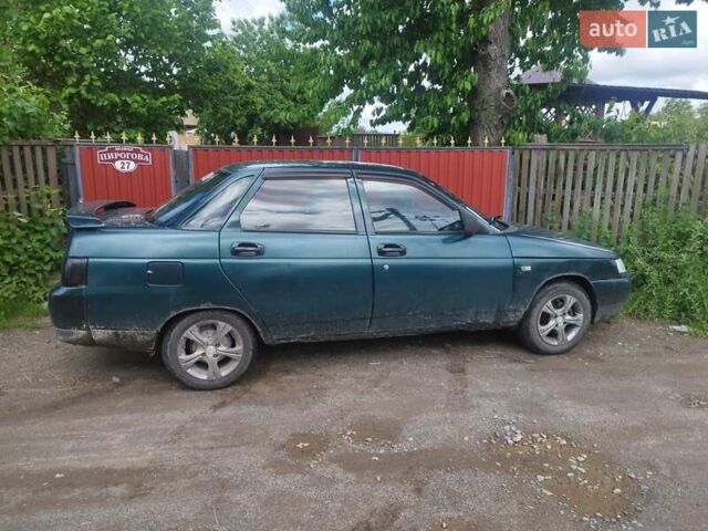 Зеленый ВАЗ 2110, объемом двигателя 1.5 л и пробегом 330 тыс. км за 1750 $, фото 4 на Automoto.ua