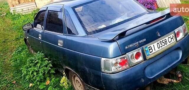 Зеленый ВАЗ 2110, объемом двигателя 1.5 л и пробегом 80 тыс. км за 1000 $, фото 5 на Automoto.ua