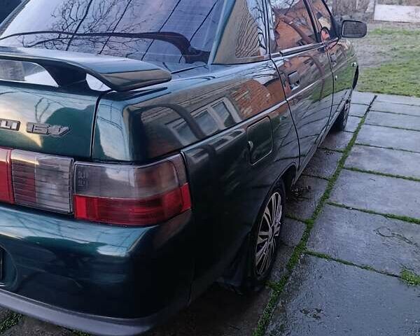 Зеленый ВАЗ 2110, объемом двигателя 1.5 л и пробегом 260 тыс. км за 1800 $, фото 4 на Automoto.ua