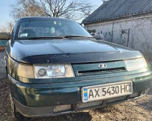 Зеленый ВАЗ 2110, объемом двигателя 1 л и пробегом 220 тыс. км за 1918 $, фото 1 на Automoto.ua