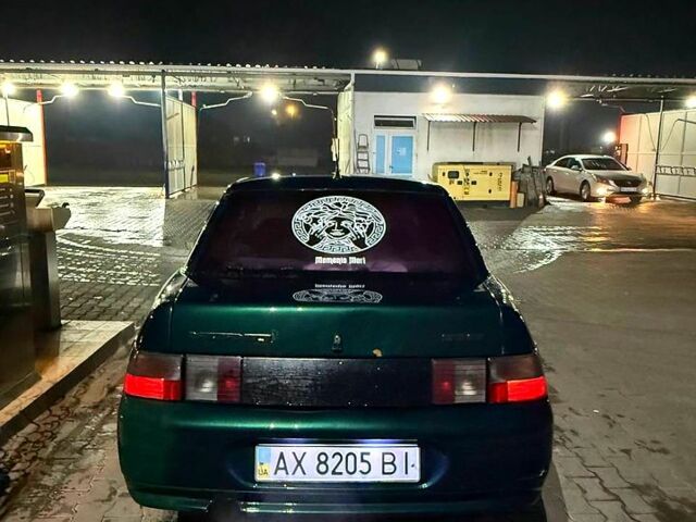 Зеленый ВАЗ 2110, объемом двигателя 1.5 л и пробегом 250 тыс. км за 850 $, фото 2 на Automoto.ua