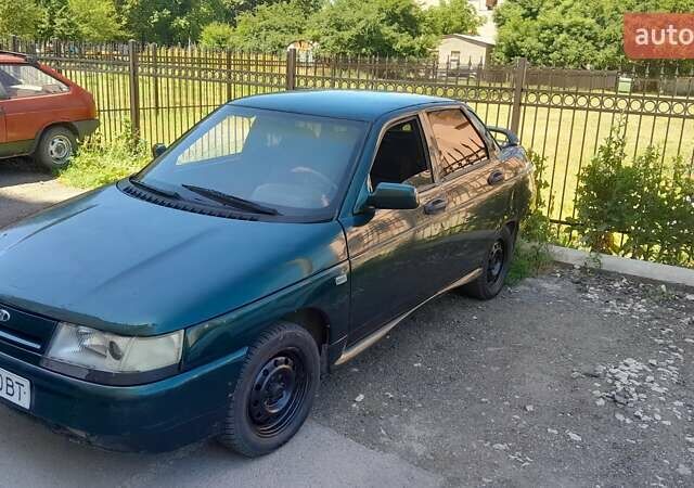 Зеленый ВАЗ 2110, объемом двигателя 1.5 л и пробегом 333 тыс. км за 1100 $, фото 8 на Automoto.ua